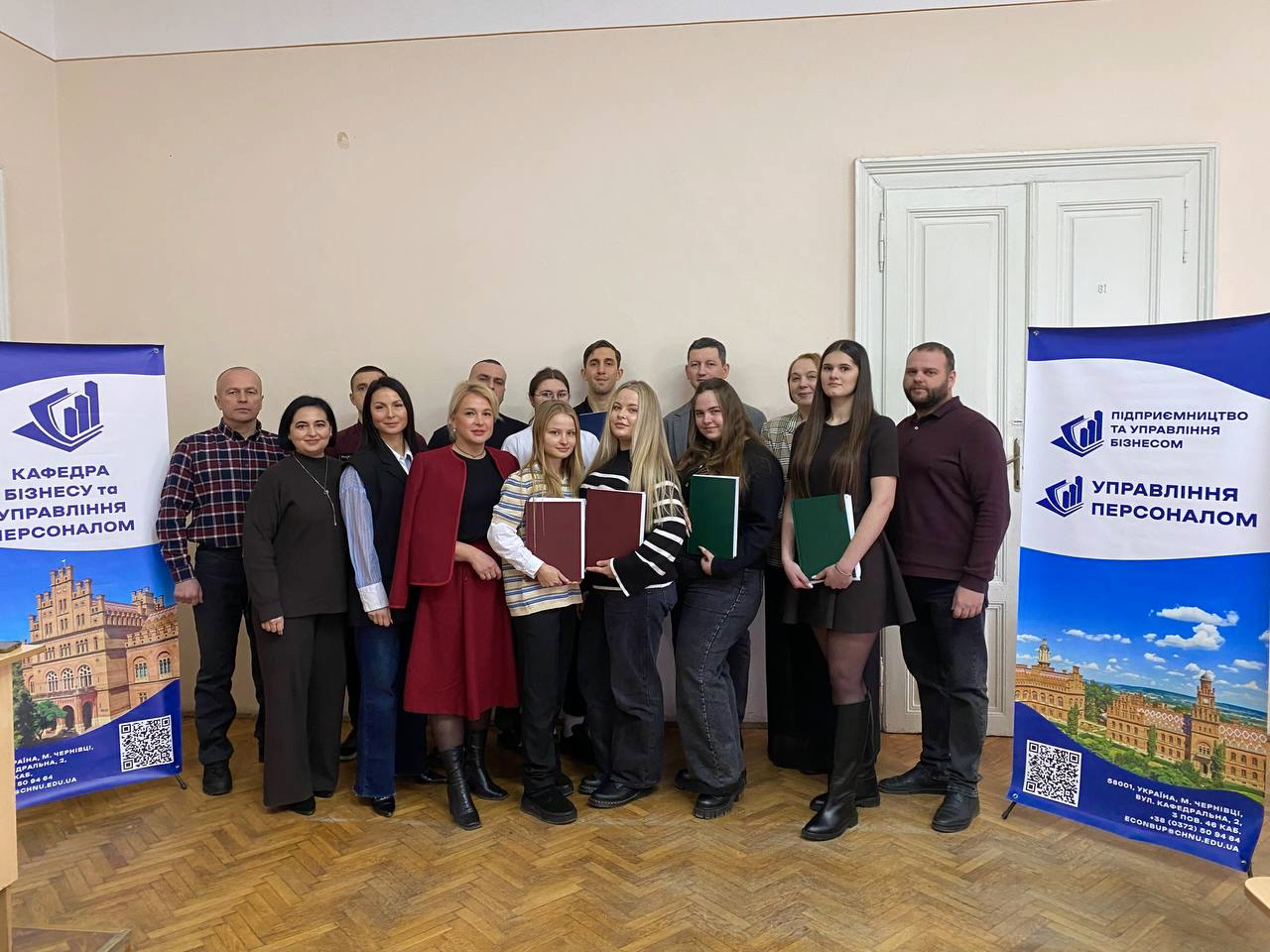 Вітання з успішним захистом магістерських робіт