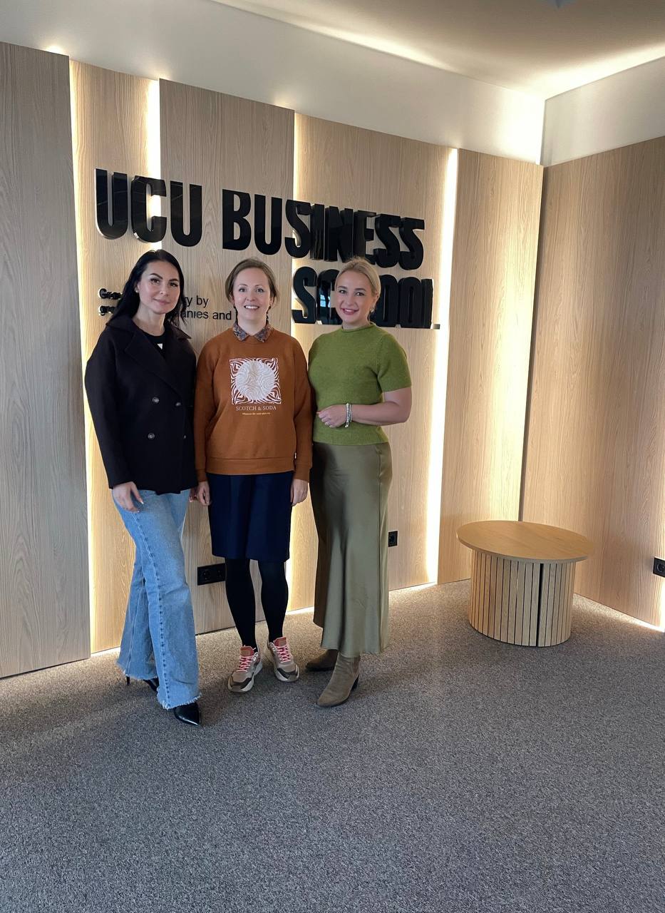 🎓 Представниці кафедри бізнесу та управління персоналом у Львівській бізнес-школі УКУ!